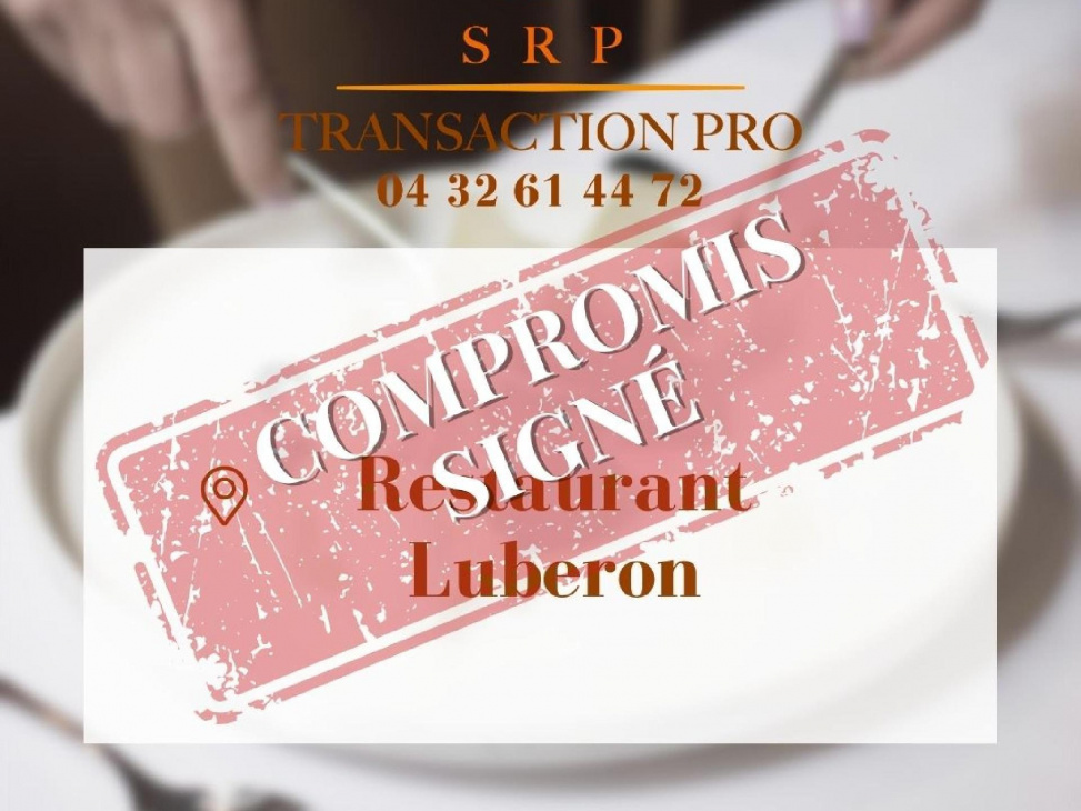 Vente commerce SECTEUR LUBERON