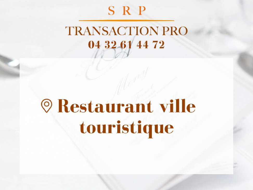 Vente commerce VILLE TOURISTIQUE
