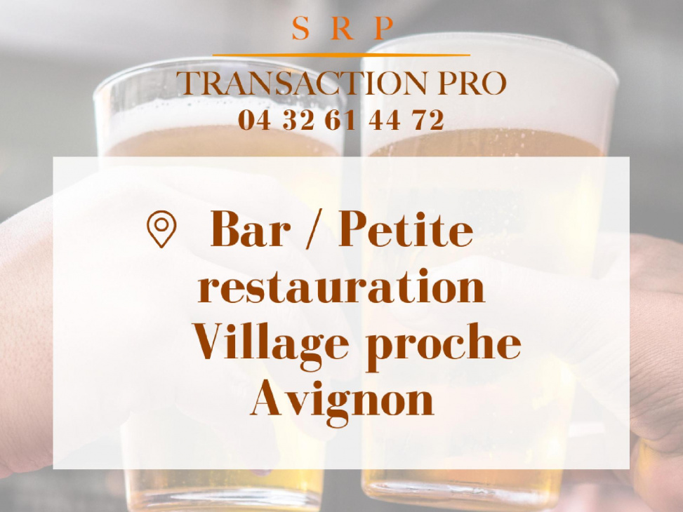 Vente commerce Morieres Les Avignon