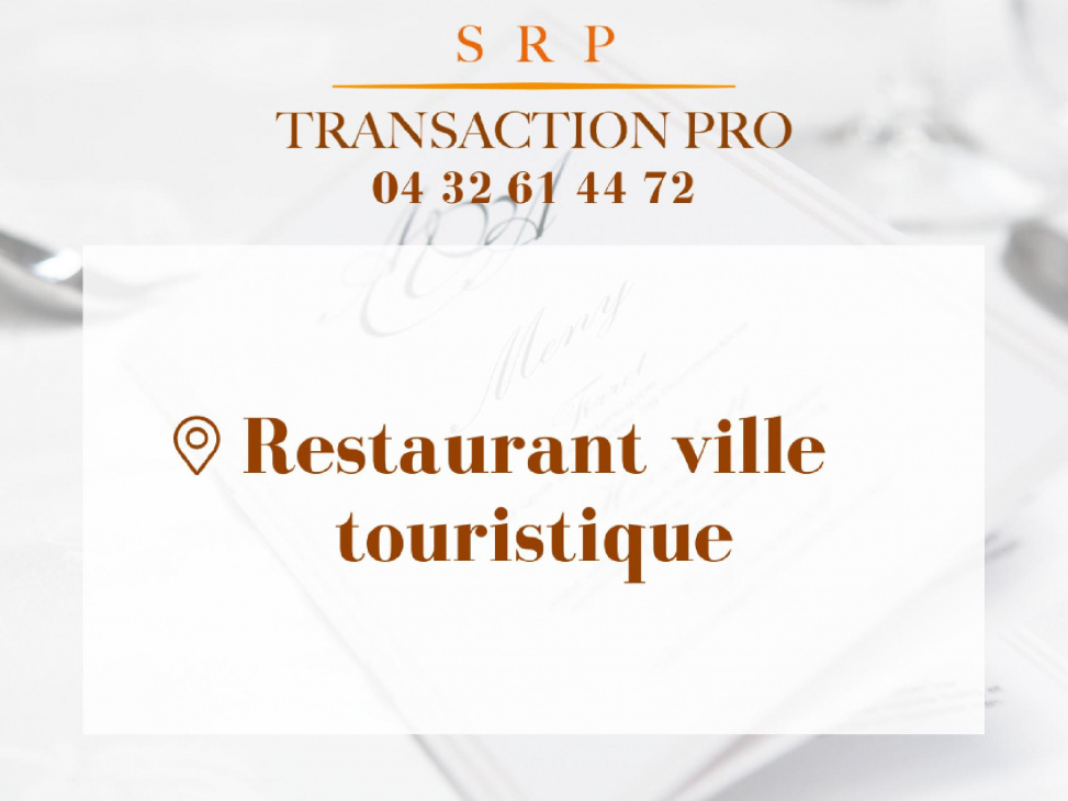 Vente commerce VILLE TOURISTIQUE