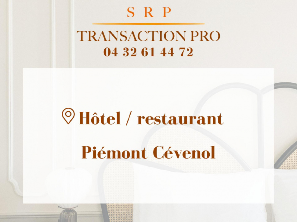 Vente commerce Piémont Cévenol