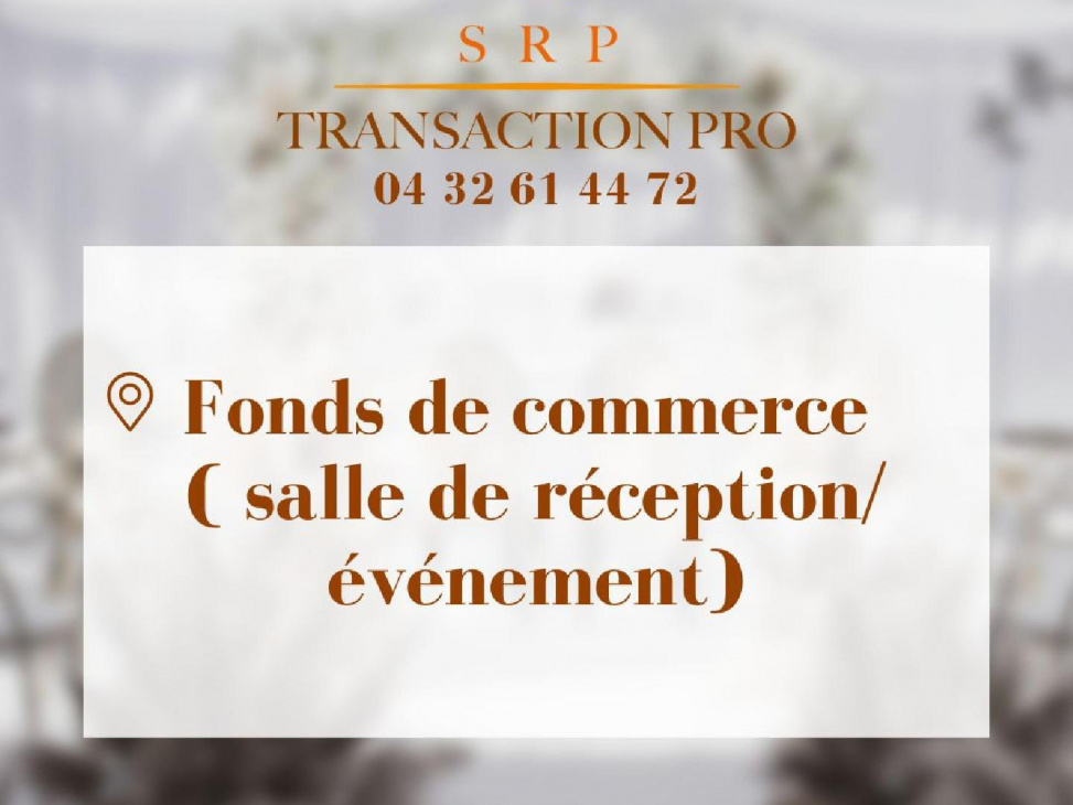 SRP TRANSACTION PRO, VENTE Commerces, réf : 2135 / 719801